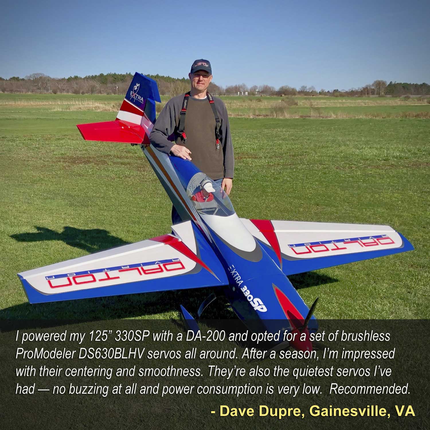 1500px servo motors 101 Dave Dupre Kam Aero KK300 DS630